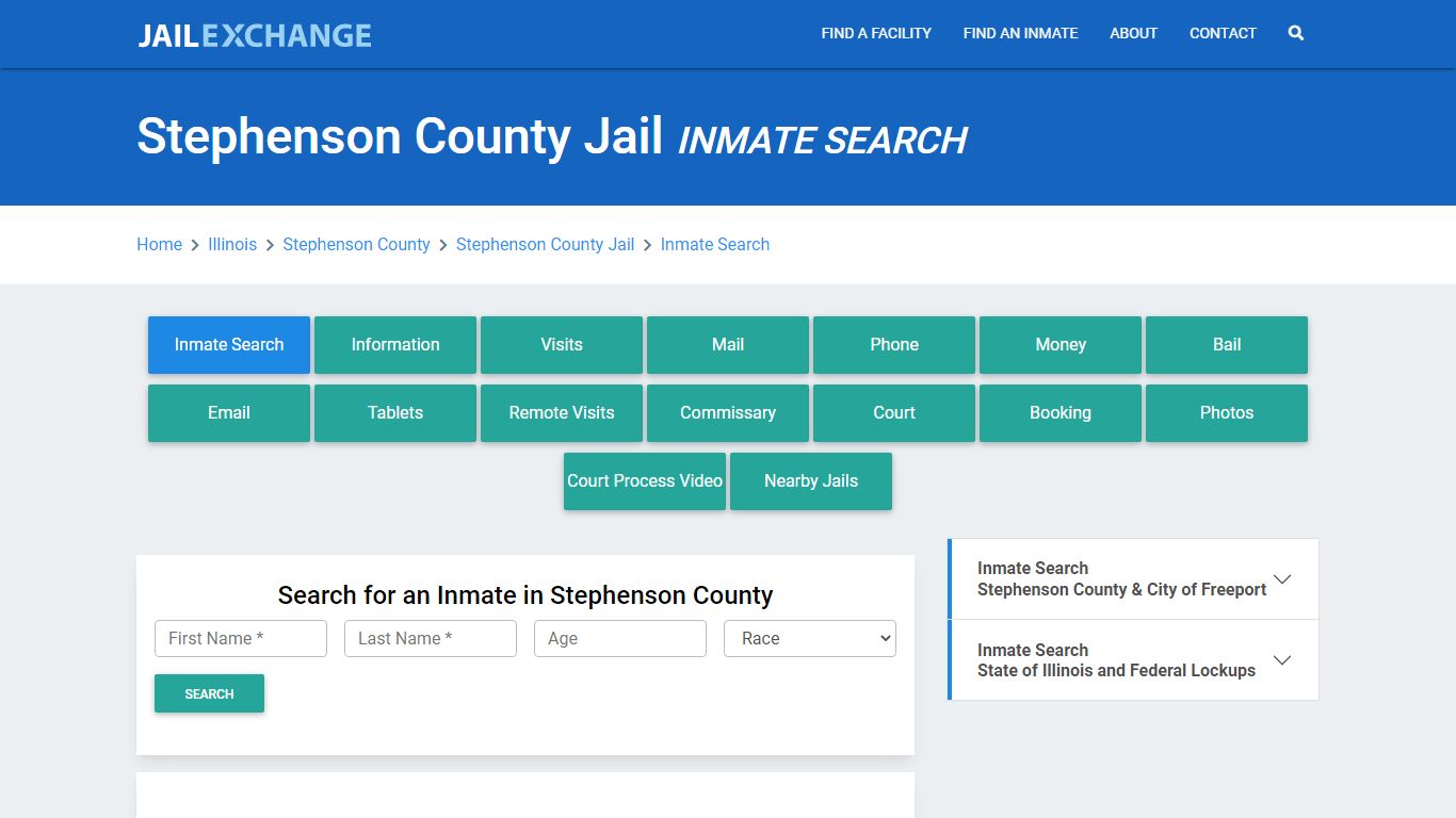 Stephenson County Jail, IL Inmate Search: Roster & Mugshots